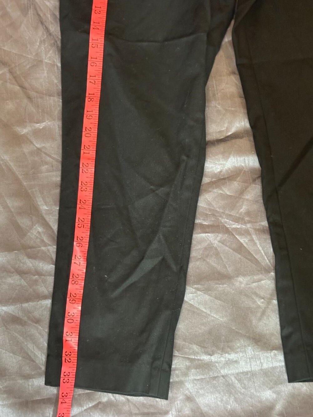 ESCADA Black Wool Casual Pants Women's Size 46 - Picture 3 of 15